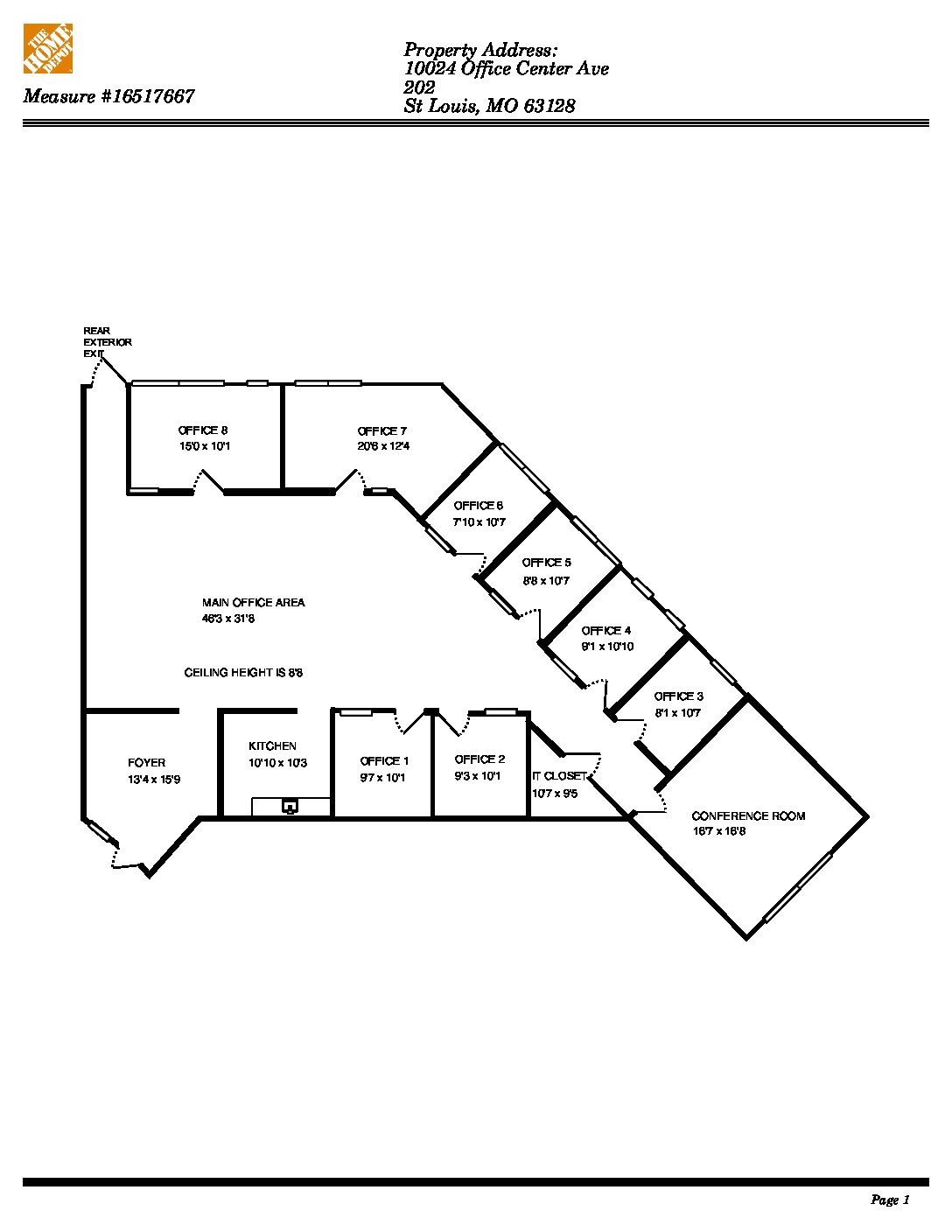 Suite 202 Floor Plan